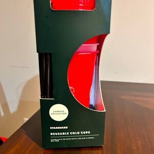 Starbucks GA Bulldogs Cold cups set